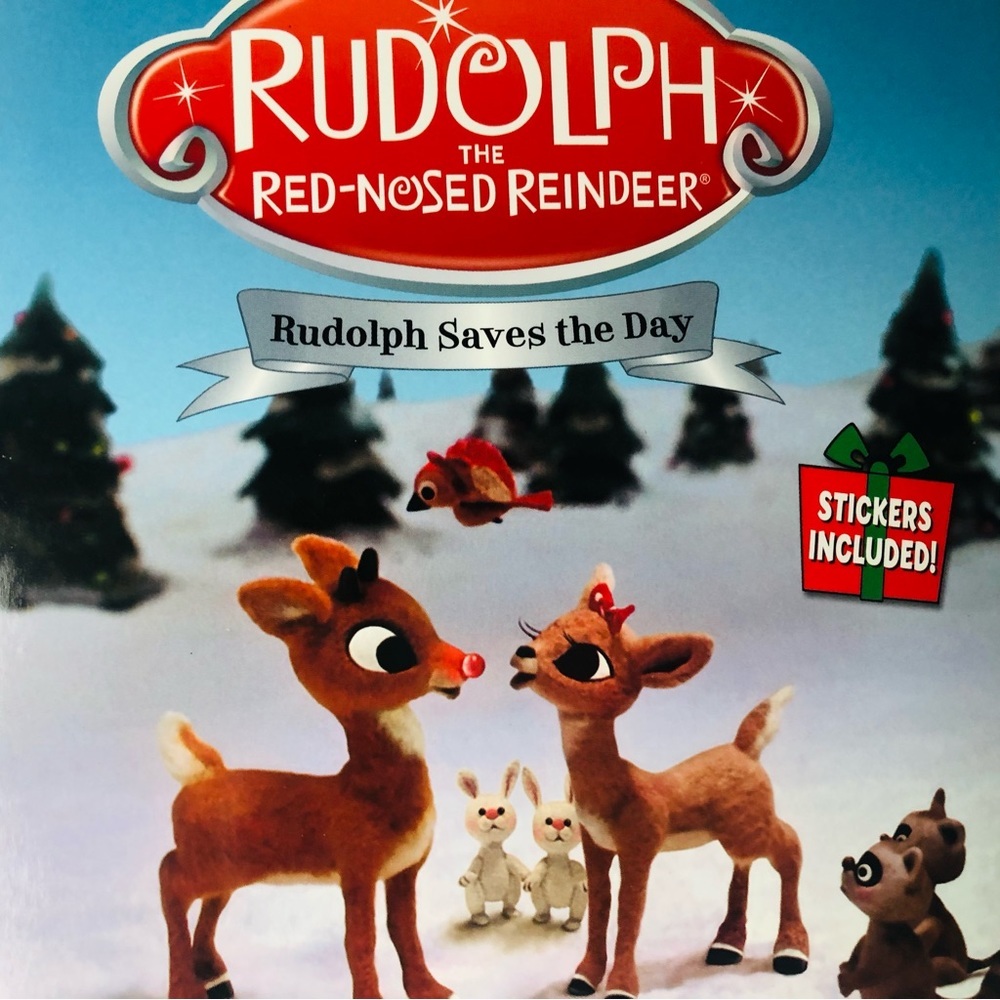 Rudolph Book/Stickers - Picture 5 of 10